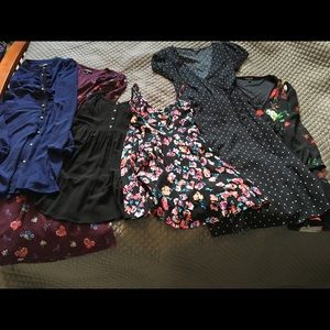 Lot of 6 Express Women’s Dresses Size XS/0